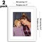 Americanflat 2 Pack of Picture Frames with Mat - Plexiglass Cover